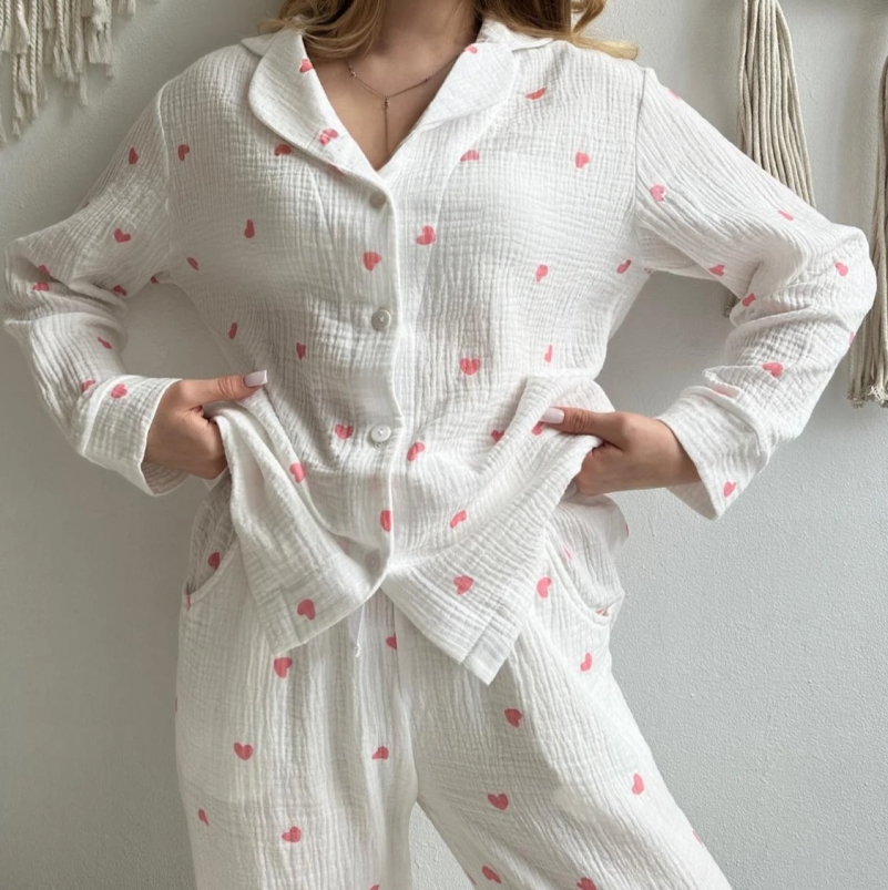 Піжама "Heart" white - 2