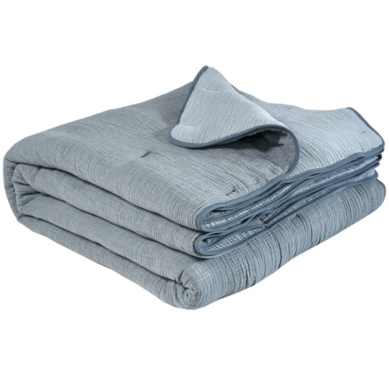 Покривало "Muslin Serenity" gray-blue - 1