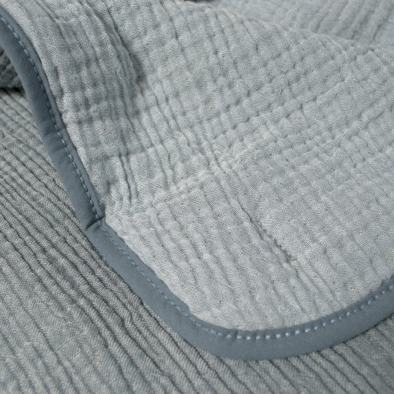 Покривало "Muslin Serenity" gray-blue - 2