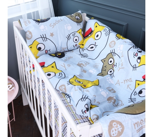 Детское постельное белье Бязь Kids Time 18-0007 Cool Cat