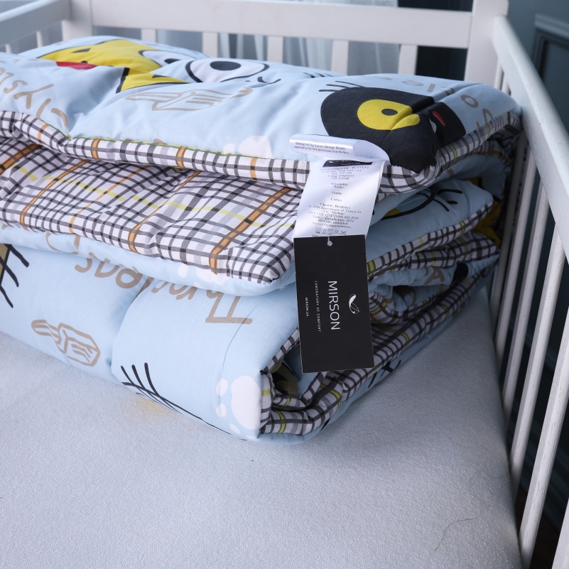 Одеяло антиалергенное №3806 Kids Time 18-0007 Cool Cat EcoSilk бязь (зимнее) - 2