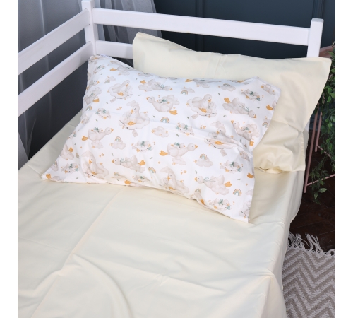 Простынь Сатин Kids Time 22-1419 Sleepy ducklings