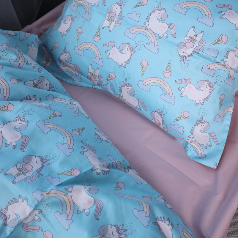 Комплект постільної білизни Сатин Kids Time 22-1421 Unicorn meanness - 4