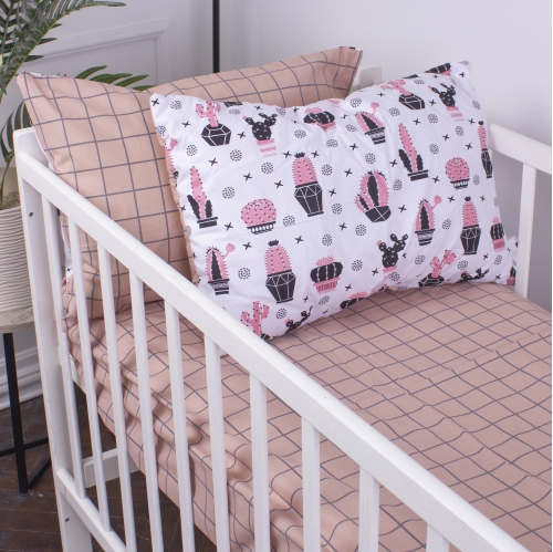 Комплект постельного белья Бязь 18-0004 Pink Cactus - 2