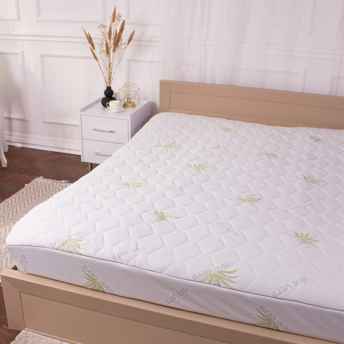 Наматрацник №1016 Alberto Wool Strong Aloe Vera (звичайний на гумці по периметру) - 4
