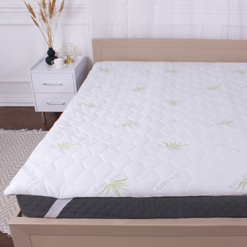 Наматрацник №1006 Alberto Eco Strong Aloe Vera (звичайний на гумці по кутах) - 5