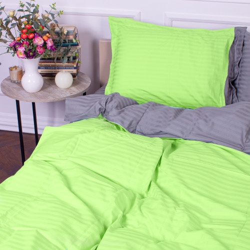 Постільна білизна Satin Stripe 30-0016 + 30-0010 Danik - 3