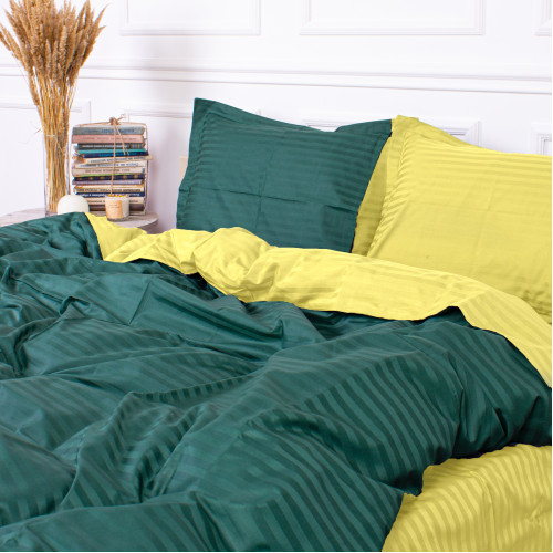Постільна білизна Satin Stripe 30-0017 + 30-0003 Kleiton - 4