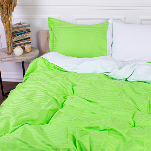 Постільна білизна Satin Stripe 30-0016 + 30-0001 Prianka - 2