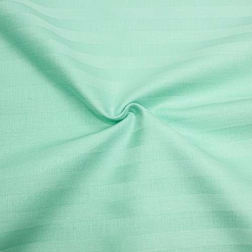 Простынь на резинке Satin Stripe 30-0014 Mint - высота 25 см (детские 10 см) - 2