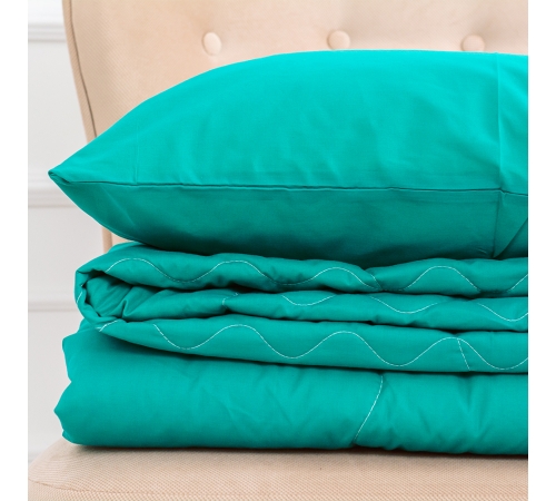 Летний постельный комплект №2617 EcoSilk 17-4735 Caterina (одеяло + наволочки)