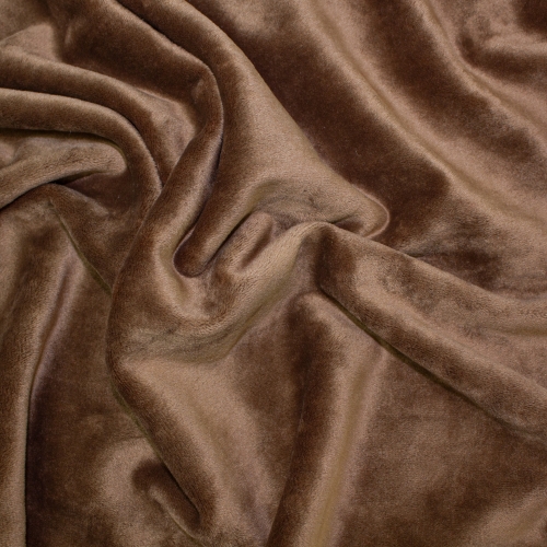 Комплект постельного белья Велюр Winter Frost 28-0003 Brown Velvet