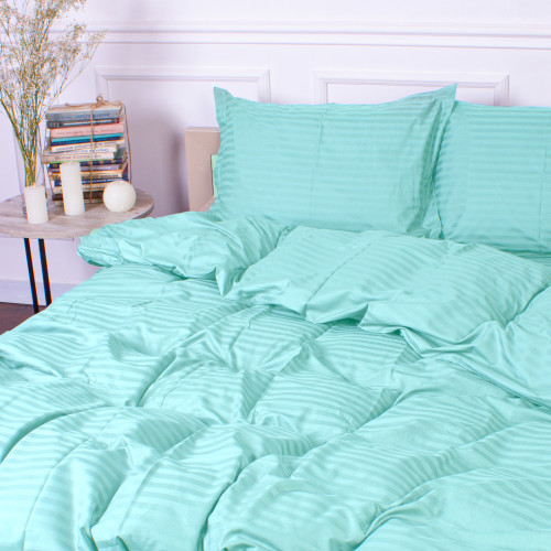 Постільна білизна Satin Stripe 30-0014 Mint
