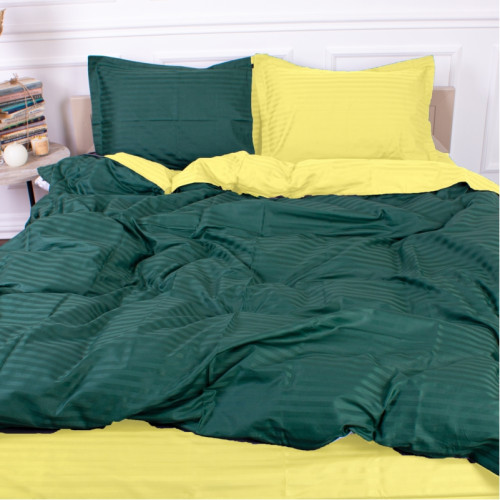 Постільна білизна Satin Stripe 30-0017 + 30-0003 Kleiton