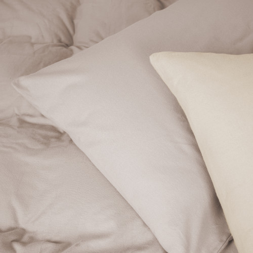 Комплект постільної білизни Фланель 007-004 "Milk/Cappuchino" - 2