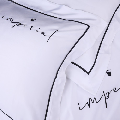 Комплект постільної білизни Imperial Tencel №01 White - 3