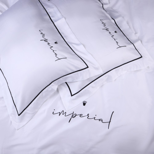 Пододеяльник Imperial Tencel №01 White - 5