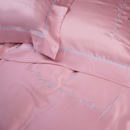 Комплект постельного белья Imperial Tencel №02 Pink - 3