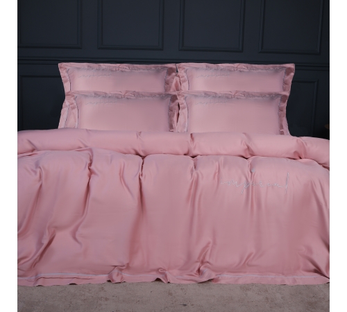 Комплект постельного белья Imperial Tencel №02 Pink