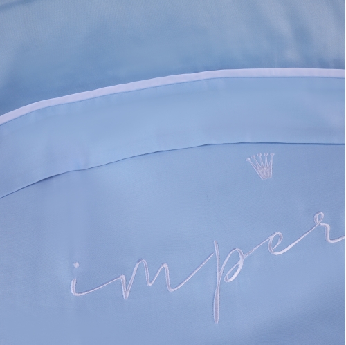Простирадло на гумці Imperial Tencel №04 Blue - висота 25 см - 2