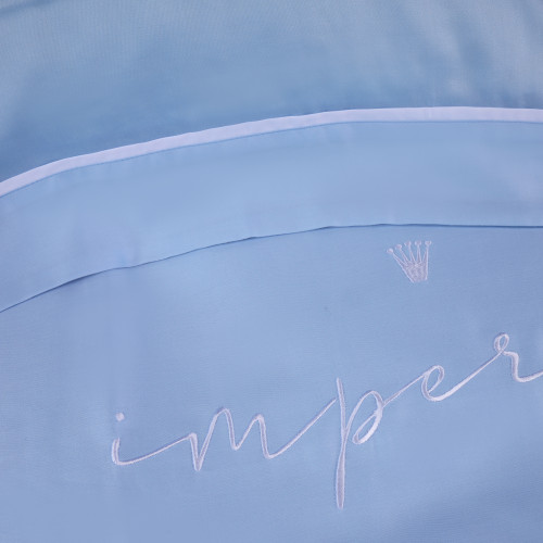 Простирадло на гумці Imperial Tencel №04 Blue - висота 25 см - 2