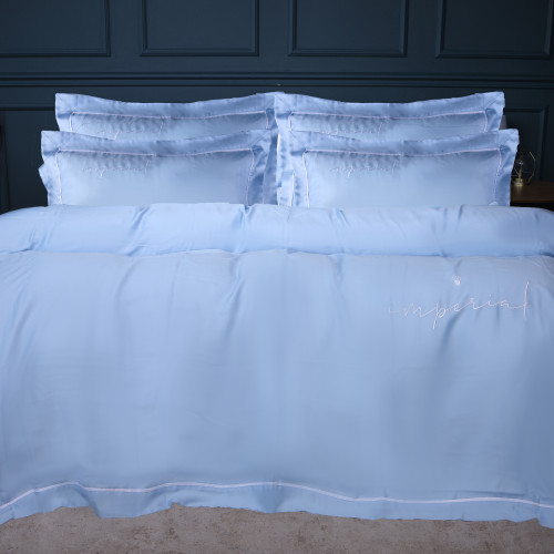 Комплект постільної білизни Imperial Tencel №04 Blue - 3
