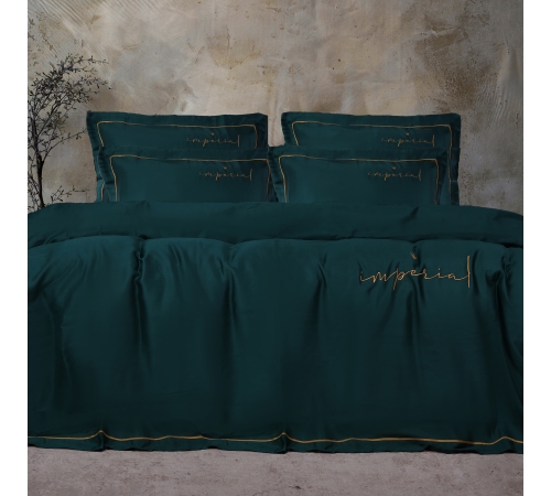 Комплект постільної білизни Imperial Tencel №07 Emerald