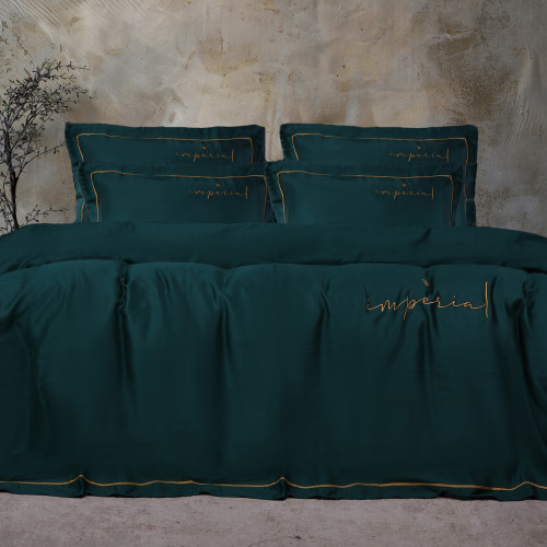 Комплект постільної білизни Imperial Tencel №07 Emerald - 2
