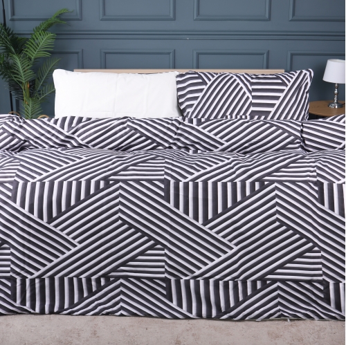 Комплект постільної білизни Ranforce Elite 17-0629 Diamond Black White