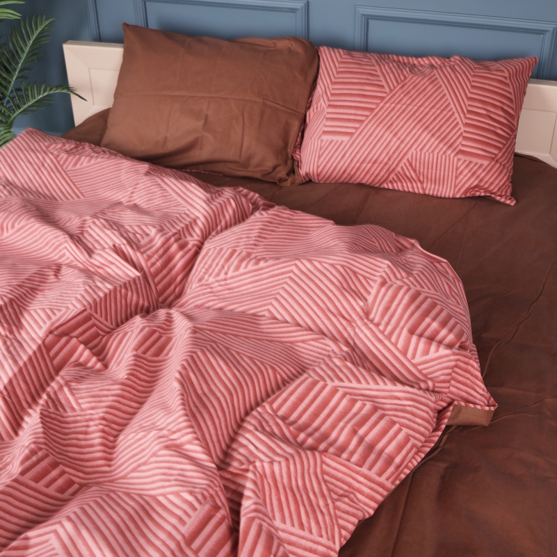 Комплект постельного белья Бязь 17-0631 Diamond Brown