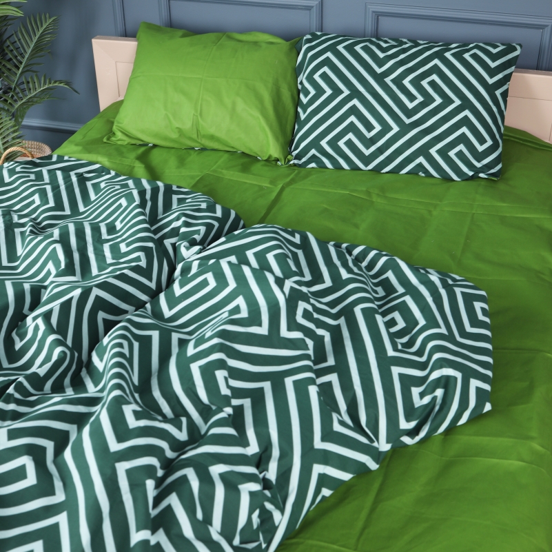 Комплект постельного белья Бязь 17-0632 Diamond Emerald
