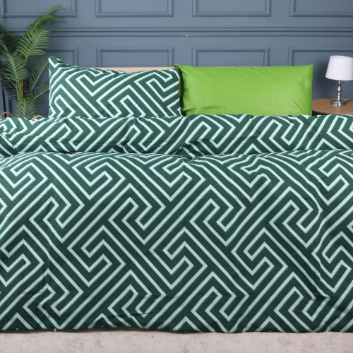 Комплект постільної білизни Ranforce Elite 17-0632 Diamond Emerald