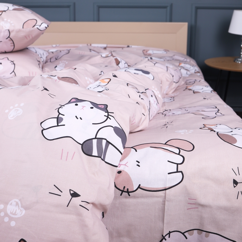 Комплект постільної білизни Ranforce Elite 17-0665 Cream Kittens - 4