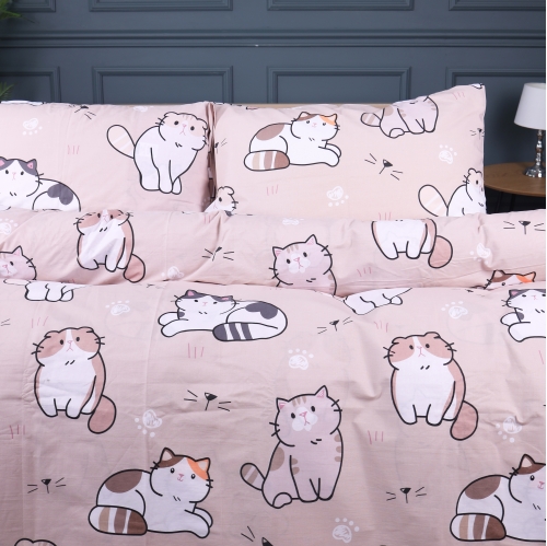 Комплект постільної білизни Бязь 17-0665 Cream Kittens