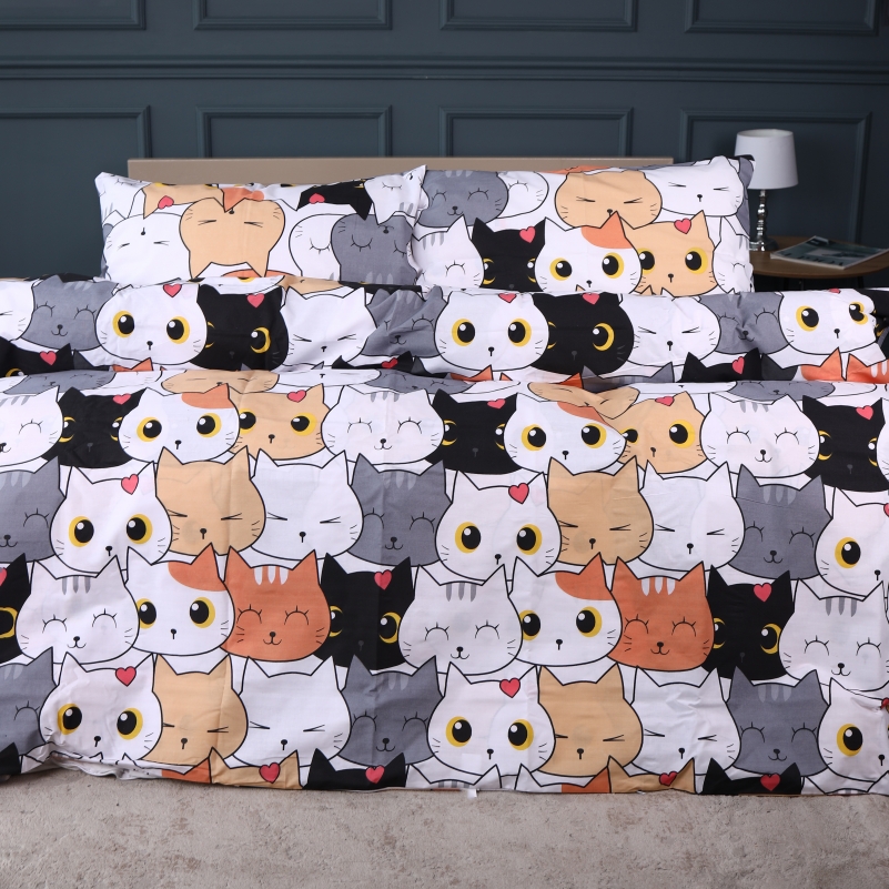 Комплект постільної білизни Ranforce Elite 17-0769 Funny Cat