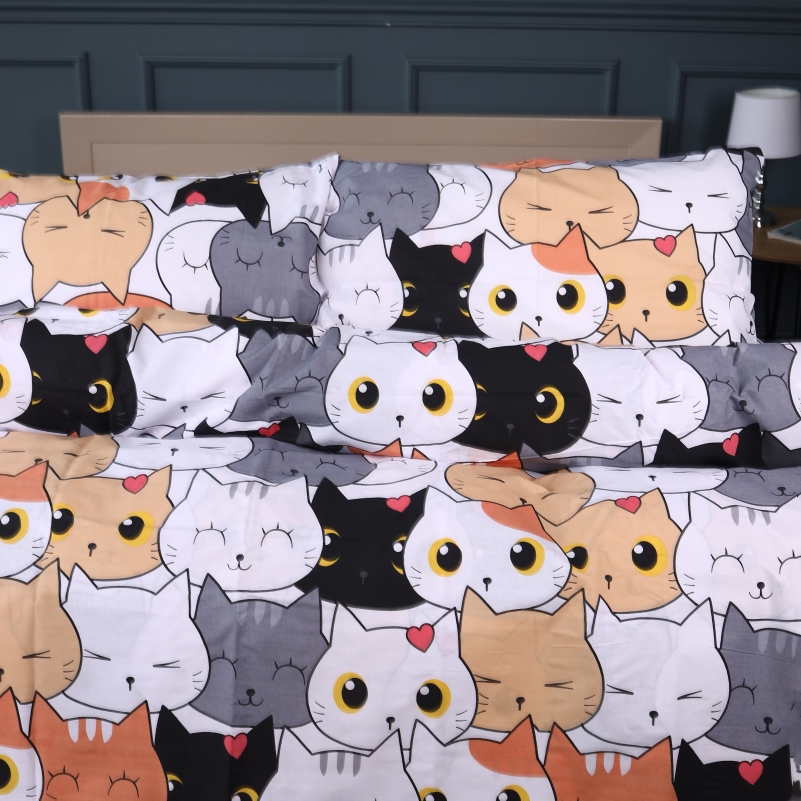 Комплект постільної білизни Ranforce Elite 17-0769 Funny Cat - 1