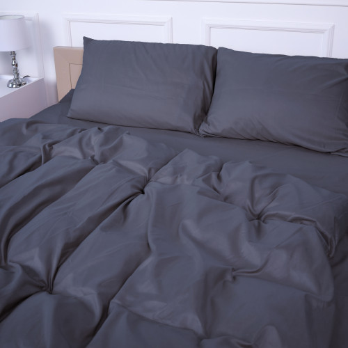 Пододеяльник №19-0000 Monument Mikrosatin Premium Однотонный - 2