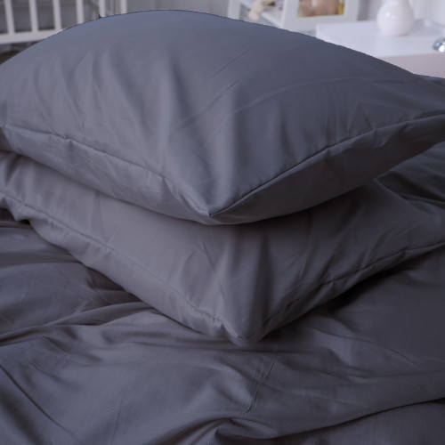 Комплект постільної білизни №19-0000 Monument Microfiber Premium Однотонний - 5