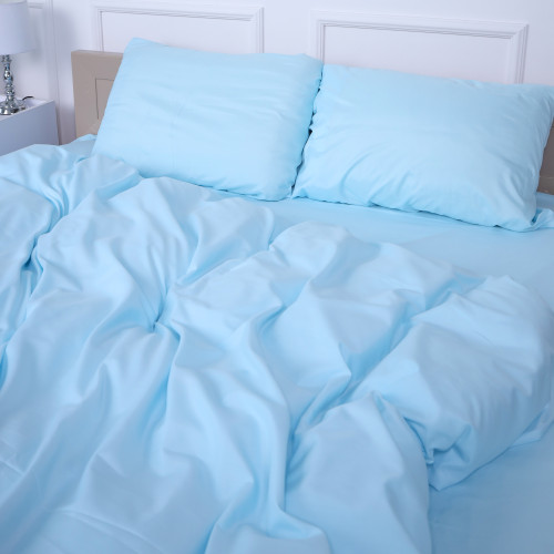Комплект постельного белья №12-4608 Clear Water Mikrosatin Premium Однотонный - 2