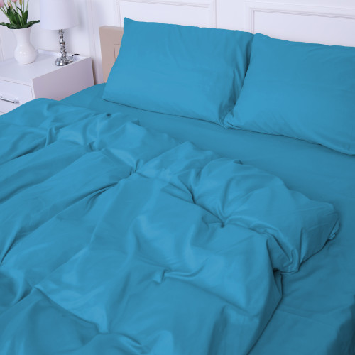 Комплект постельного белья №18-4735 Capri Breeze Mikrosatin Premium Однотонный - 2