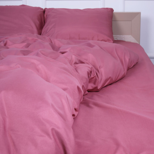 Комплект постільної білизни №17-1608 Heather Rose Microfiber Premium Однотонний - 3