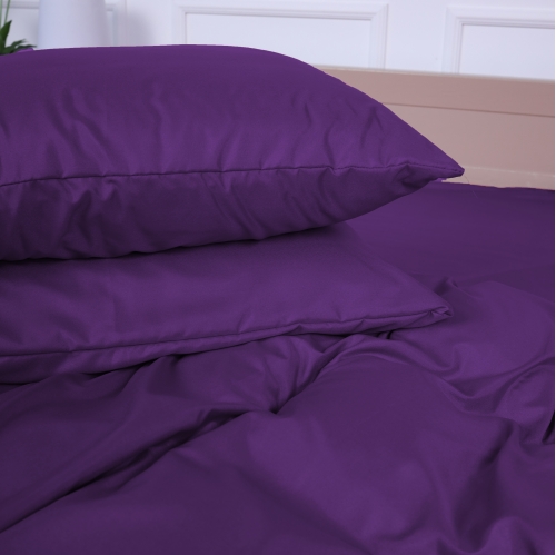 Наволочка №19-3424 Sunset Purple Mikrosatin Premium Однотонна