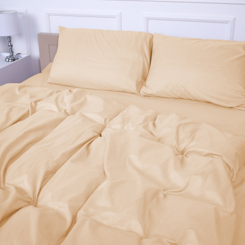 Пододеяльник №12-0712 Vanila Mikrosatin Premium Однотонный - 2