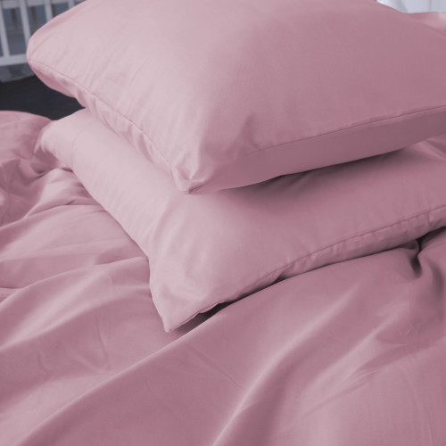 Комплект постільної білизни №15-1415 Coral Cloud Microfiber Premium Однотонний - 5