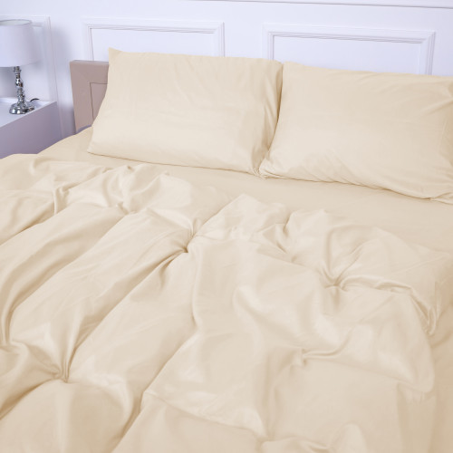 Пододеяльник №11-0103 Egret Mikrosatin Premium Однотонный - 2