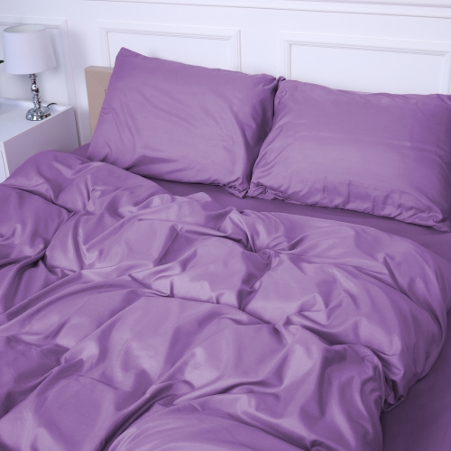  Комплект постільної білизни №16-3310 Lavander Herb Mikrosatin Premium Однотонний