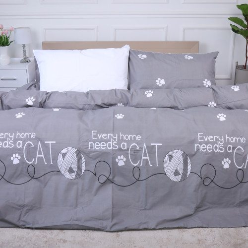 Комплект постільної білизни Ranforce Elite 17-4737 Cat's paws