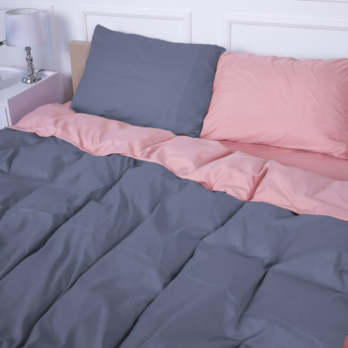 Пододеяльник Estivella (15-1415 + 19-0000) Mikrosatin Premium Двухсторонний - 2