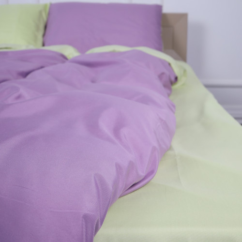 Комплект постільної білизни Viguera (12-0525 + 16-3310) Microfiber Premium Двусторонній - 3