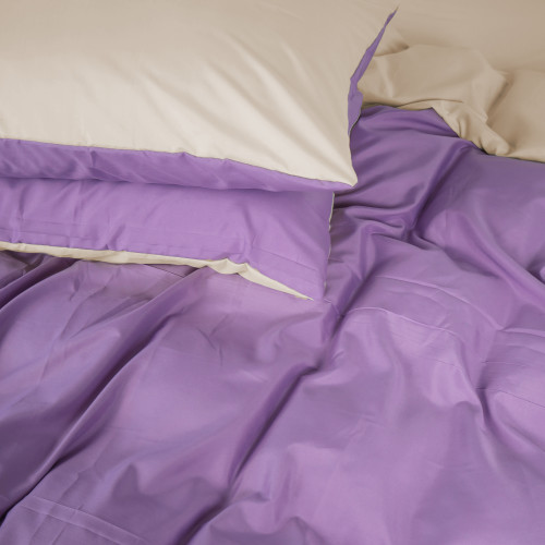 Комплект постільної білизни Margolles (12-0712 + 16-3310) Microfiber Premium Двусторонній - 5